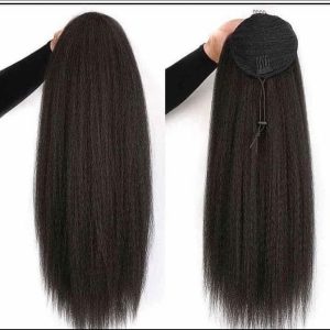 Yaki striaght ponytail clip